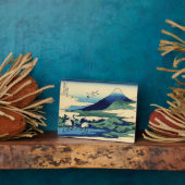 葛飾北斎 – 相模国梅川 フォトプラーク (側面)