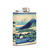 葛飾北斎 – 相模国梅川 フラスク (右)