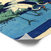 葛飾北斎 – 相模国梅川 ポスター (角)