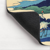 葛飾北斎 – 相模国梅川 マウスパッド (コーナー)