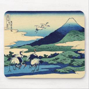 葛飾北斎 – 相模国梅川 マウスパッド