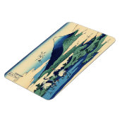 葛飾北斎 – 相模国梅川 マグネット (左側)