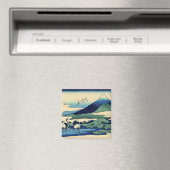 葛飾北斎 – 相模国梅川 マグネット (インサイチュ (食洗機))