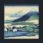 葛飾北斎 – 相模国梅川 マグネット<br><div class="desc">相模国梅川山富士36景の一つ – 葛飾北斎， 1830</div>