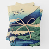 葛飾北斎 – 相模国梅川 ラッピングペーパーシート (インサイチュ)