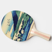 葛飾北斎 – 相模国梅川 卓球ラケット (横)