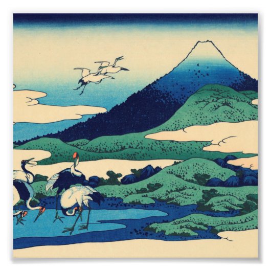 葛飾北斎 – 相模国梅沢 フォトプリント            (正面)