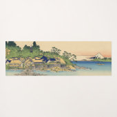 葛飾北斎 相模国江の島 ヨガマット (裏面(横))