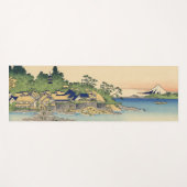 葛飾北斎 相模国江の島 ヨガマット (正面(横))