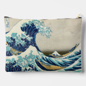 葛飾北斎 - 神奈川沖の大波 アクセサリーポーチ (裏面)