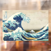 葛飾北斎 - 神奈川沖の大波 ウィンドウサイン (シート2)