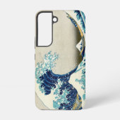 葛飾北斎 - 神奈川沖浪裏 SAMSUNG GALAXYケース (裏面)