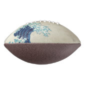 葛飾北斎 – 神奈川素晴らしの波 アメリカンフットボール (回転90)