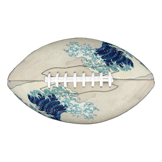 葛飾北斎 – 神奈川素晴らしの波 アメリカンフットボール (正面)
