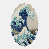 葛飾北斎 – 神奈川素晴らしの波 オーナメントカード (右)