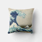 葛飾北斎 – 神奈川素晴らしの波 クッション (裏面)