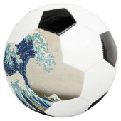 葛飾北斎 – 神奈川素晴らしの波 サッカーボール (3/4)