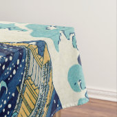 葛飾北斎 – 神奈川素晴らしの波 テーブルクロス (インサイチュ)