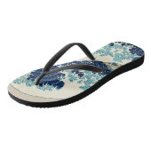 葛飾北斎 – 神奈川素晴らしの波 ビーチサンダル (アングル)