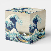 葛飾北斎 – 神奈川素晴らしの波 フェイバーボックス (裏面サイド)