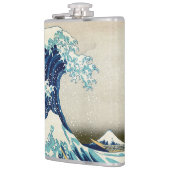 葛飾北斎 – 神奈川素晴らしの波 フラスク (左)