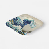 葛飾北斎 – 神奈川素晴らしの波 ペーパープレート (傾斜あり)