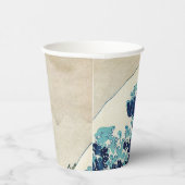 葛飾北斎 – 神奈川素晴らしの波 紙コップ (右)