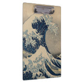 葛飾北斎。神奈川素晴らし沖の波 クリップボード (右)