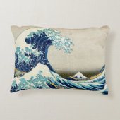 葛飾北斎 – 神奈素晴らし川の波 アクセントクッション (裏面)