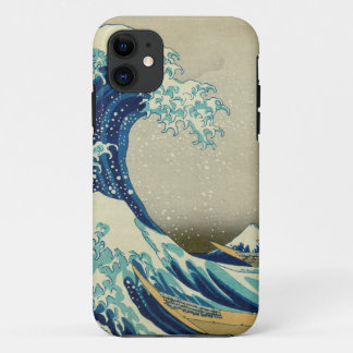 葛飾北斎 – 神奈素晴らし川の波 iPhone 11 ケース
