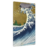 葛飾北斎 – 色の大きな波 クリップボード (右)