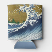 葛飾北斎 – 色の大きな波 缶クーラー (裏面)