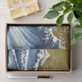 葛飾北斎 – 色の大きな波 薄葉紙 (ギフト)