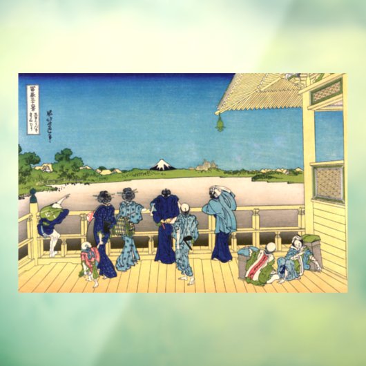 葛飾北斎 – 西堂500羅漢 ウィンドウサイン (シート3)