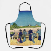 葛飾北斎 – 西堂500羅漢 エプロン (正面)