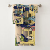 葛飾北斎 – 西堂500羅漢 バスタオルセット (インサイチュ)