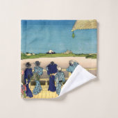 葛飾北斎 – 西堂500羅漢 バスタオルセット (ウォッシュタオル)