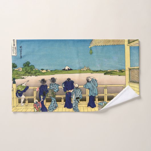 葛飾北斎 – 西堂500羅漢 バスタオルセット (ハンドタオル)