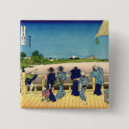 葛飾北斎 – 西堂500羅漢 缶バッジ