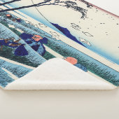 葛飾北斎 – 駿河国江尻 シェルパブランケット (3/4)