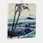 葛飾北斎 – 駿河国江尻 セラミックオーナメント (右)