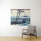 葛飾北斎 – 駿河国江尻 タペストリー (インサイチュ(横))