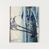 葛飾北斎 – 駿河国江尻 タペストリー (正面)