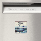 葛飾北斎 – 駿河国江尻 マグネット (インサイチュ (食洗機))