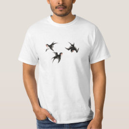 葛飾北斎 - 鳥 Tシャツ