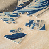 葛飾素晴らし北斎の波 ジグソーパズル (側面)