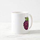 葡萄で作られた手榴弾 コーヒーマグカップ (正面右)