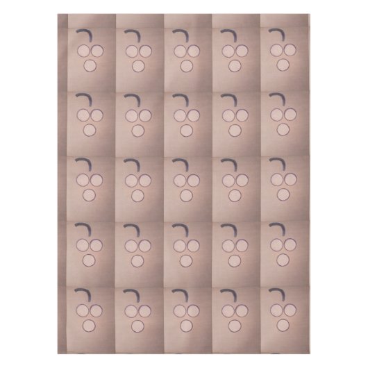 葡萄とイースターディナー テーブルクロス (正面)