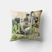 葡萄と葡萄酒の枕 クッション (裏面)