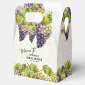 葡萄のぶどう畑 メディテレーニアンスタイルのガーデンウェディング フェイバーボックス (オープン)